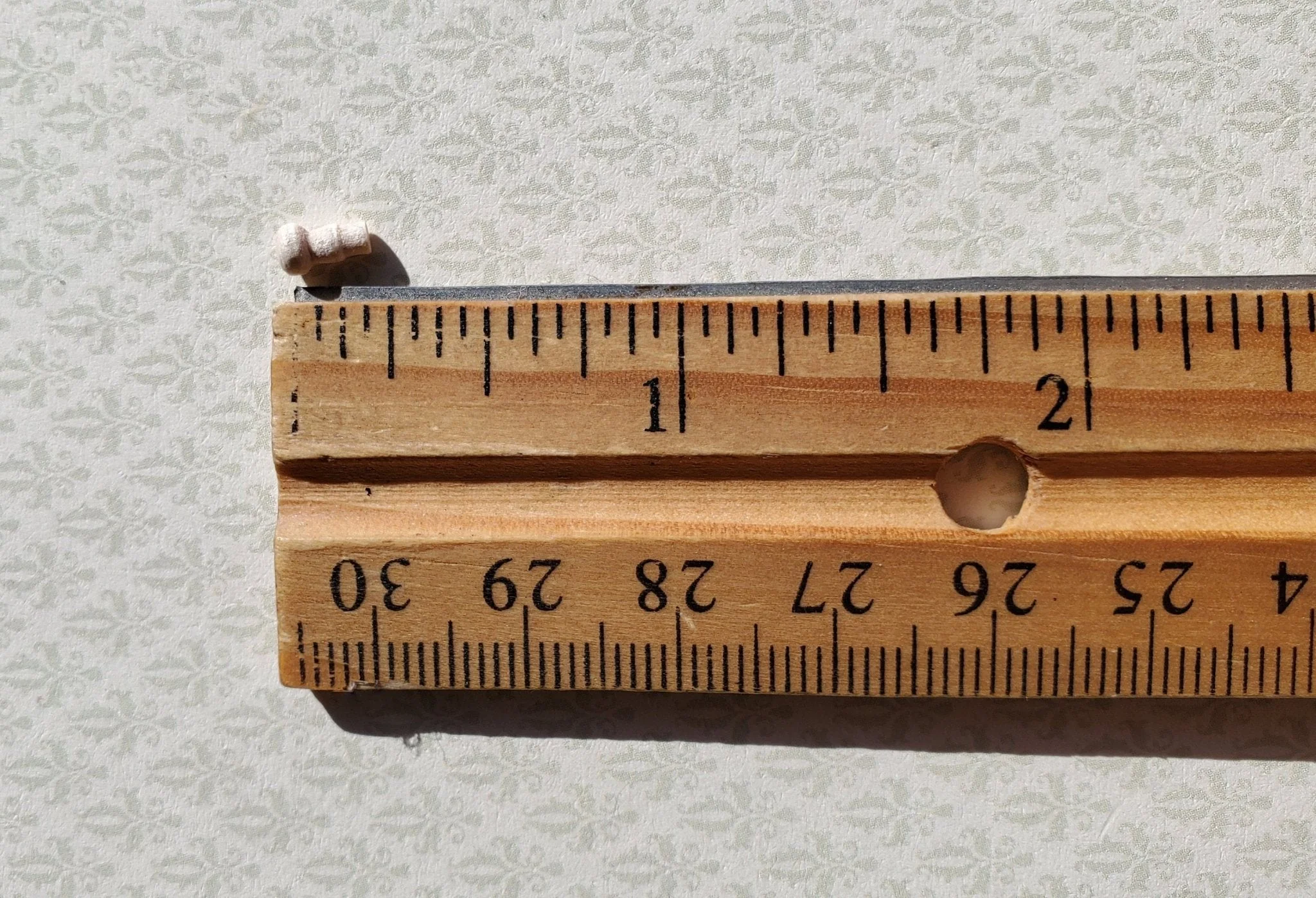 Dollhouse Miniature Wood Knobs or Drawer Pulls Small 12 Pieces 1:12 Scale 6 mm - Image 2