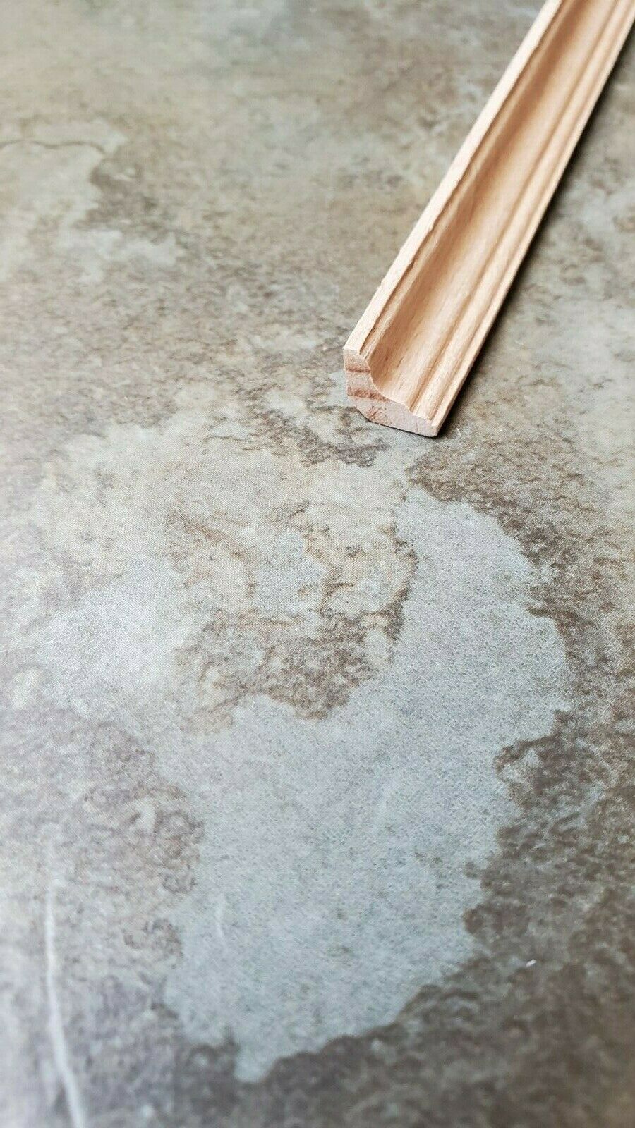 Dollhouse Miniatures Crown Molding Trim 5/16" wide x 14" long 1:12 Scale