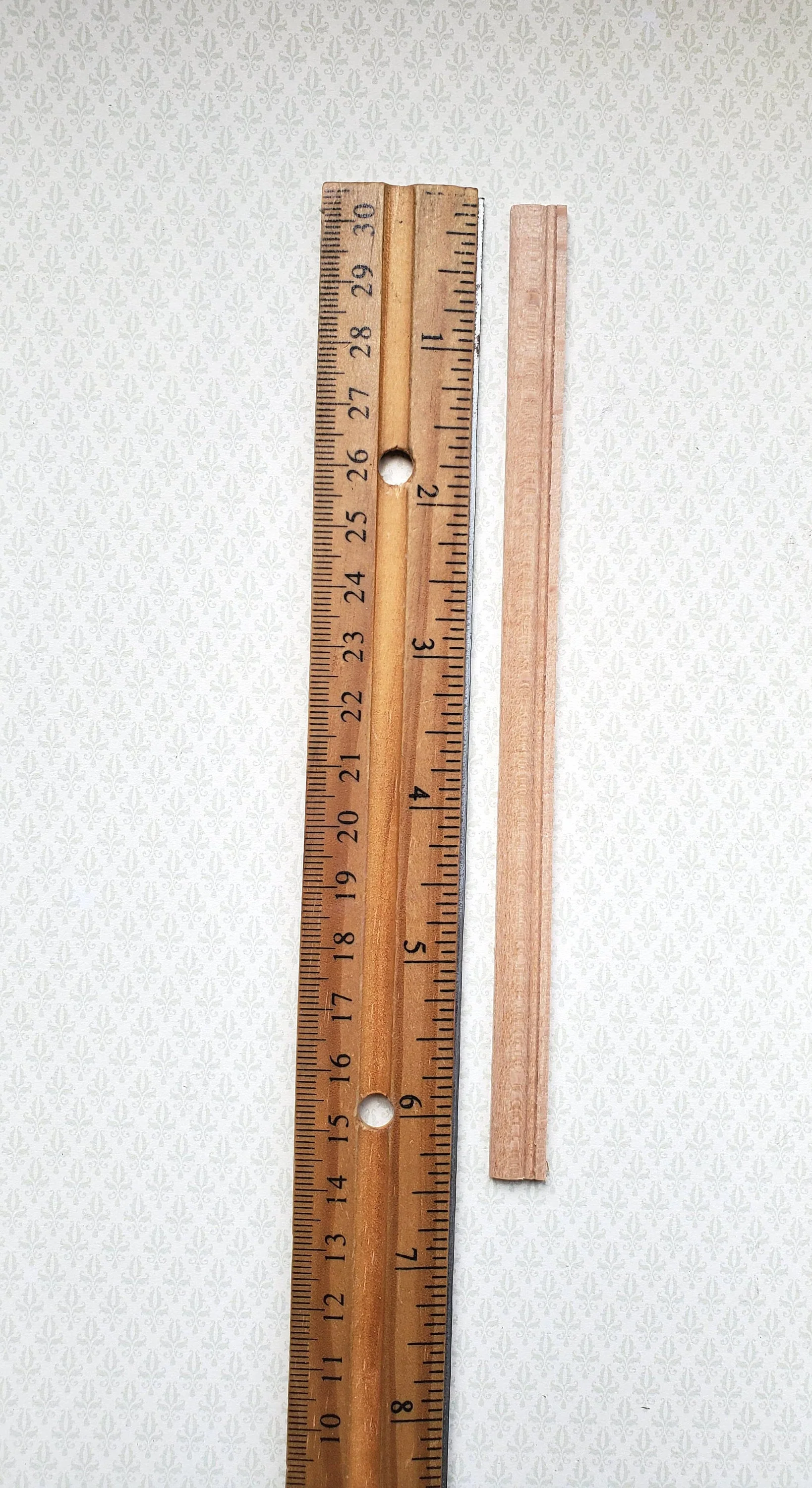 Dollhouse Miniatures Window Casing 6" Trim x12 Pieces Assorted 1:12 Scale Building 70307 - Image 2