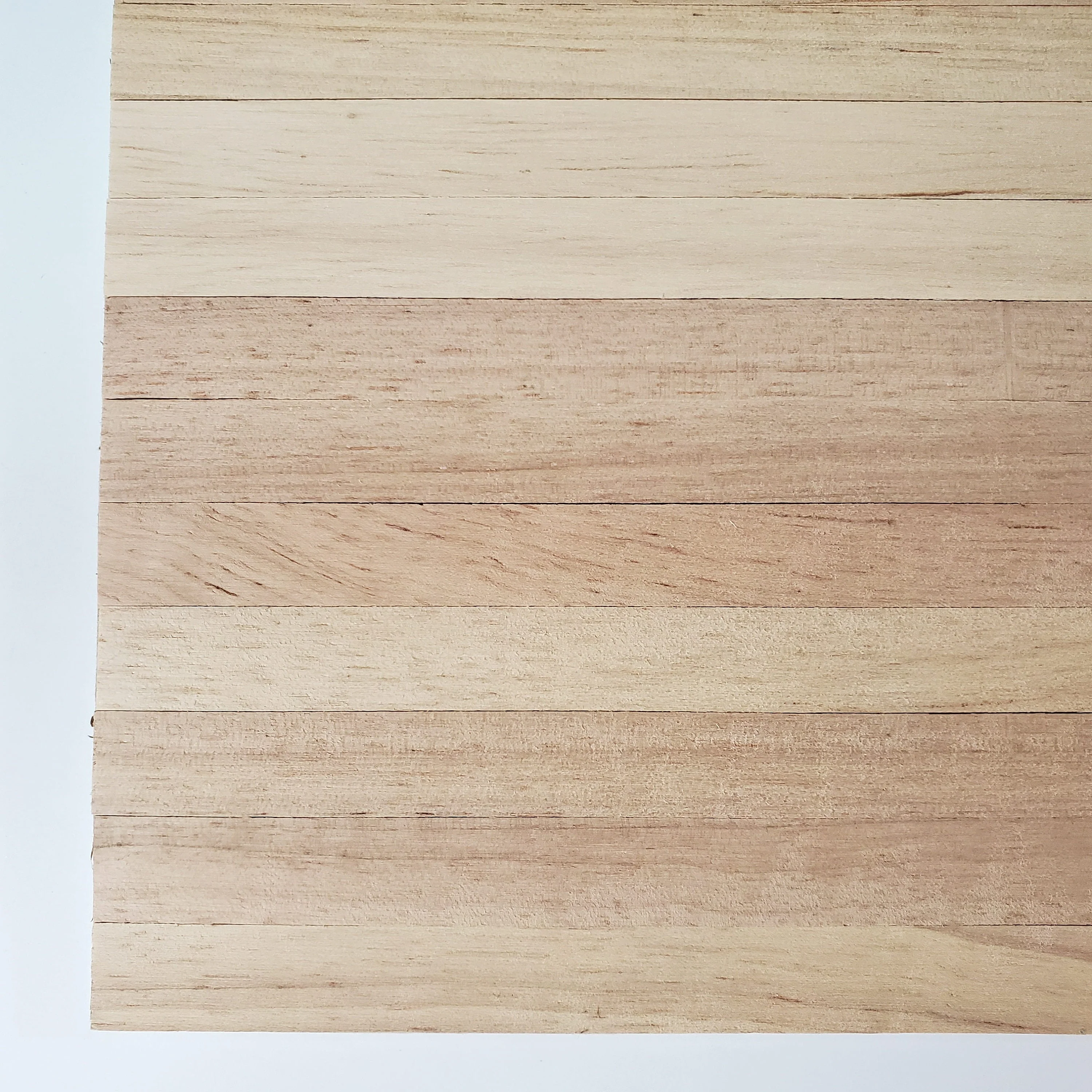 Dollhouse Natural Wood Flooring Wide Planks Peel & Stick 18" x 12" Miniatures - Image 2
