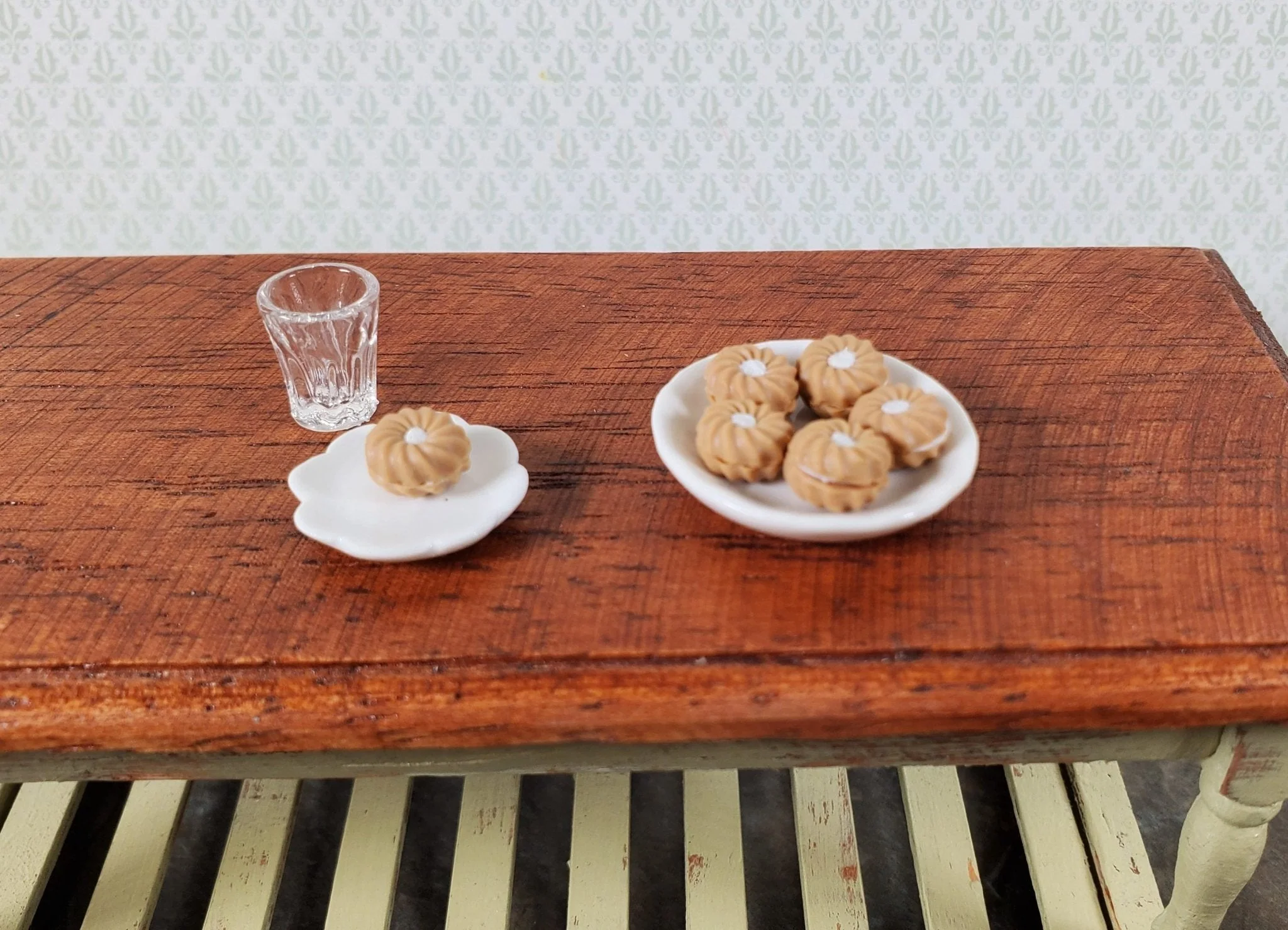 Dollhouse Pastry Puffs x10 Bagged 1:12 Scale Miniature Food Dessert Bakery - Image 3