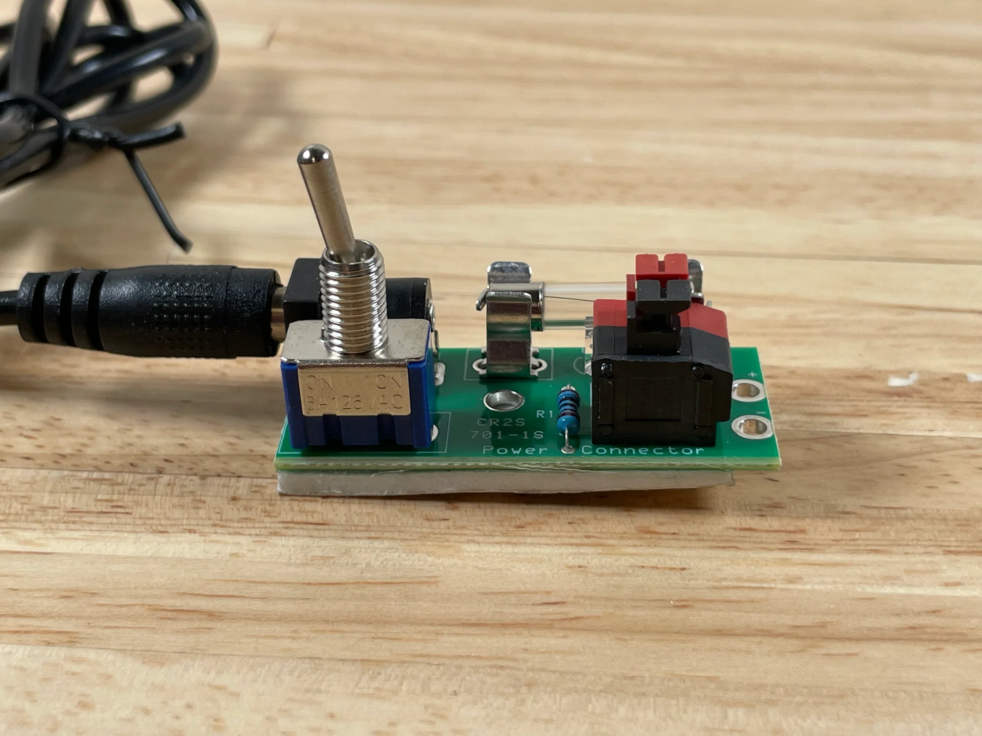 Dollhouse Power Connector with Power Supply Plug Tape or Round Wire Electrical - Image 2