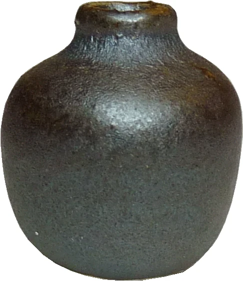 Dollhouse Small Ceramic Vase or Jug Brown1:12 Scale Miniature