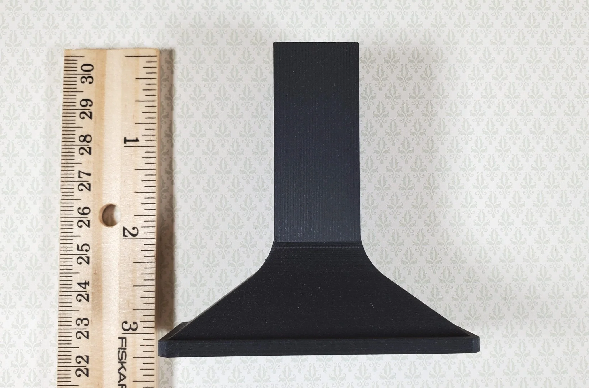 Dollhouse Stove Range Fan Hood Vent Black Modern 1:12 Scale Miniature Kitchen - Image 6
