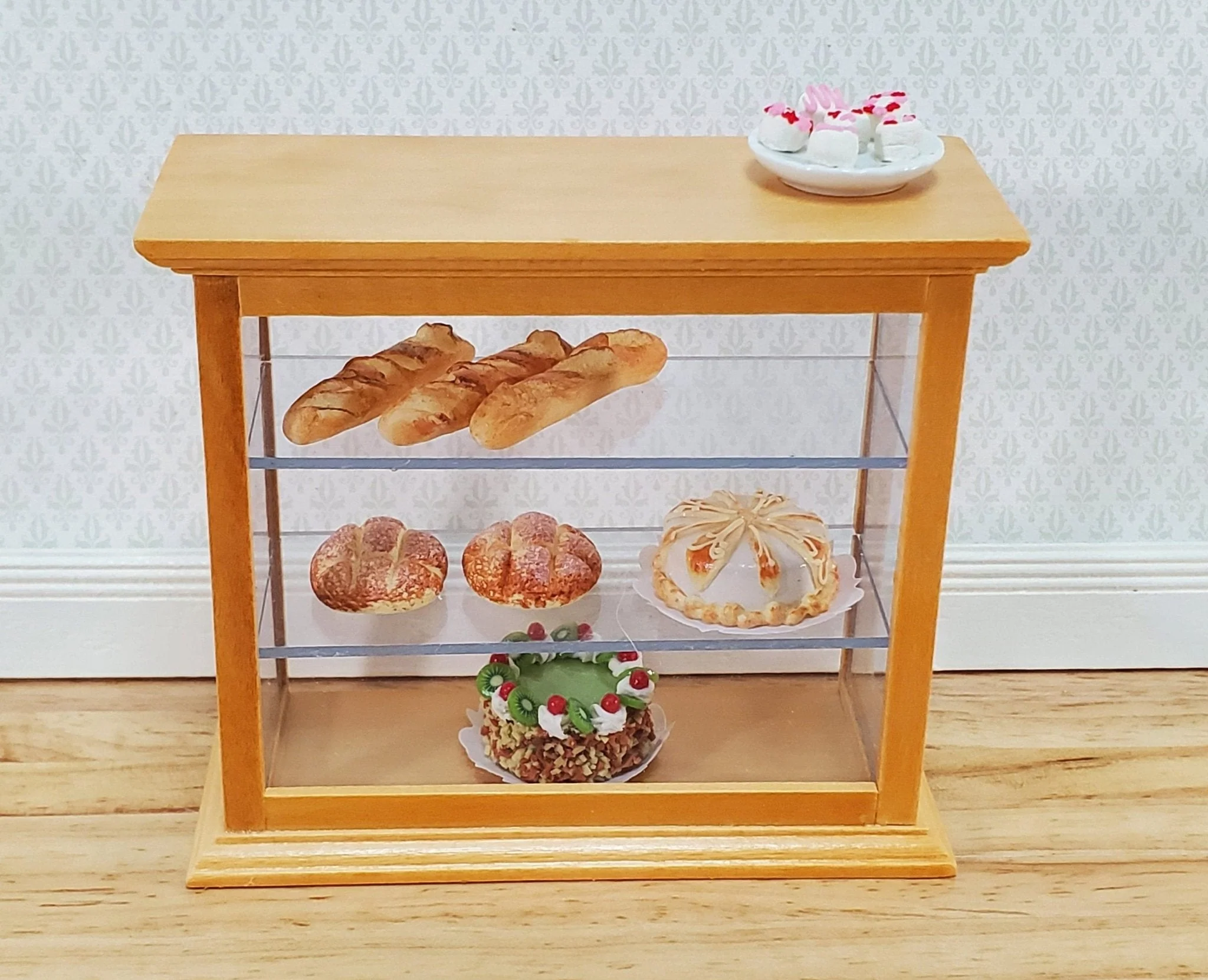 Dollhouse Tall Counter for Store or Shop Display Cabinet 1:12 Scale Miniature Furniture - Image 6