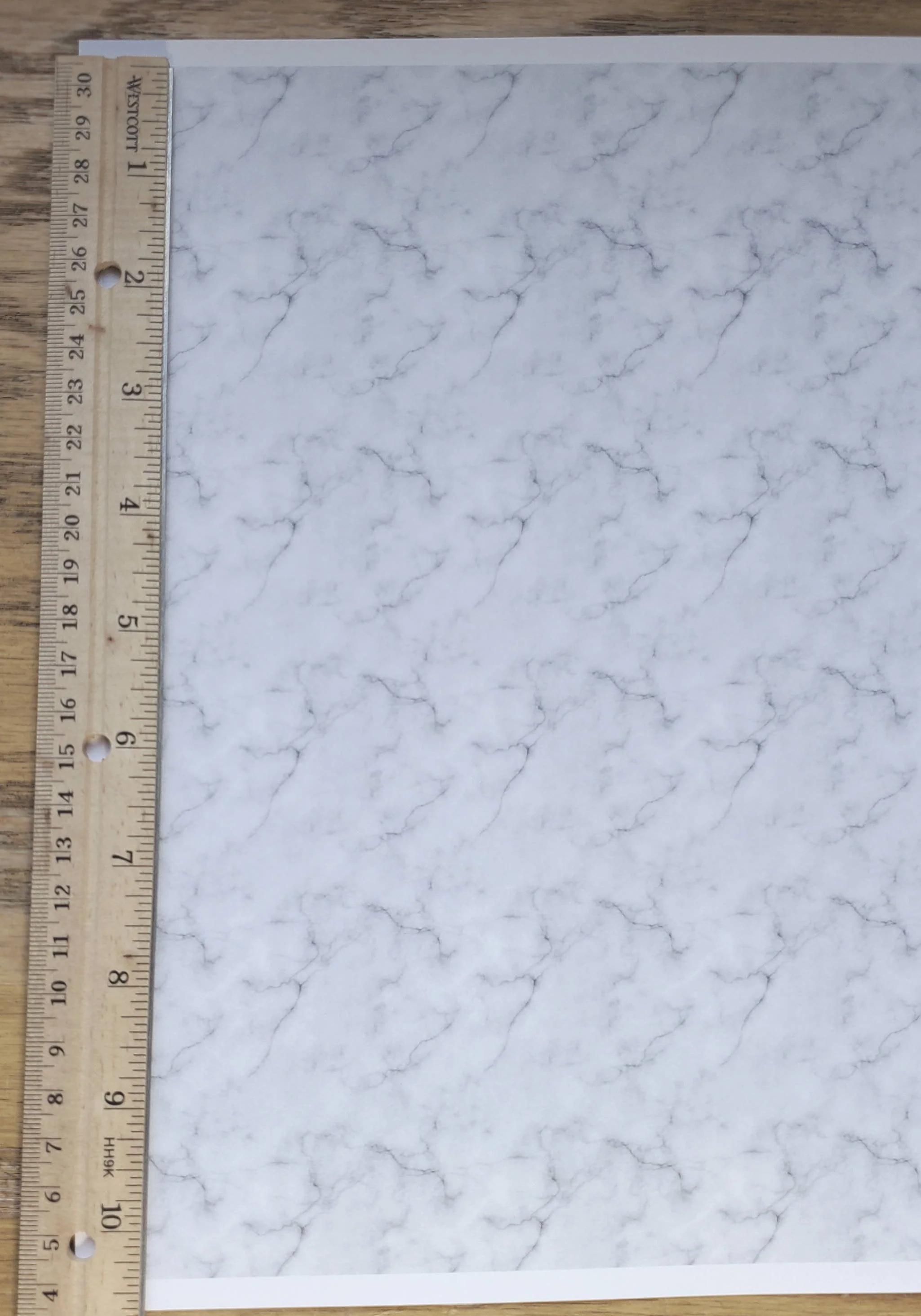 Dollhouse Tile Paper Carrara Marble Tile Floor or Counters 1:12 Scale Itsy Bitsy - Image 3