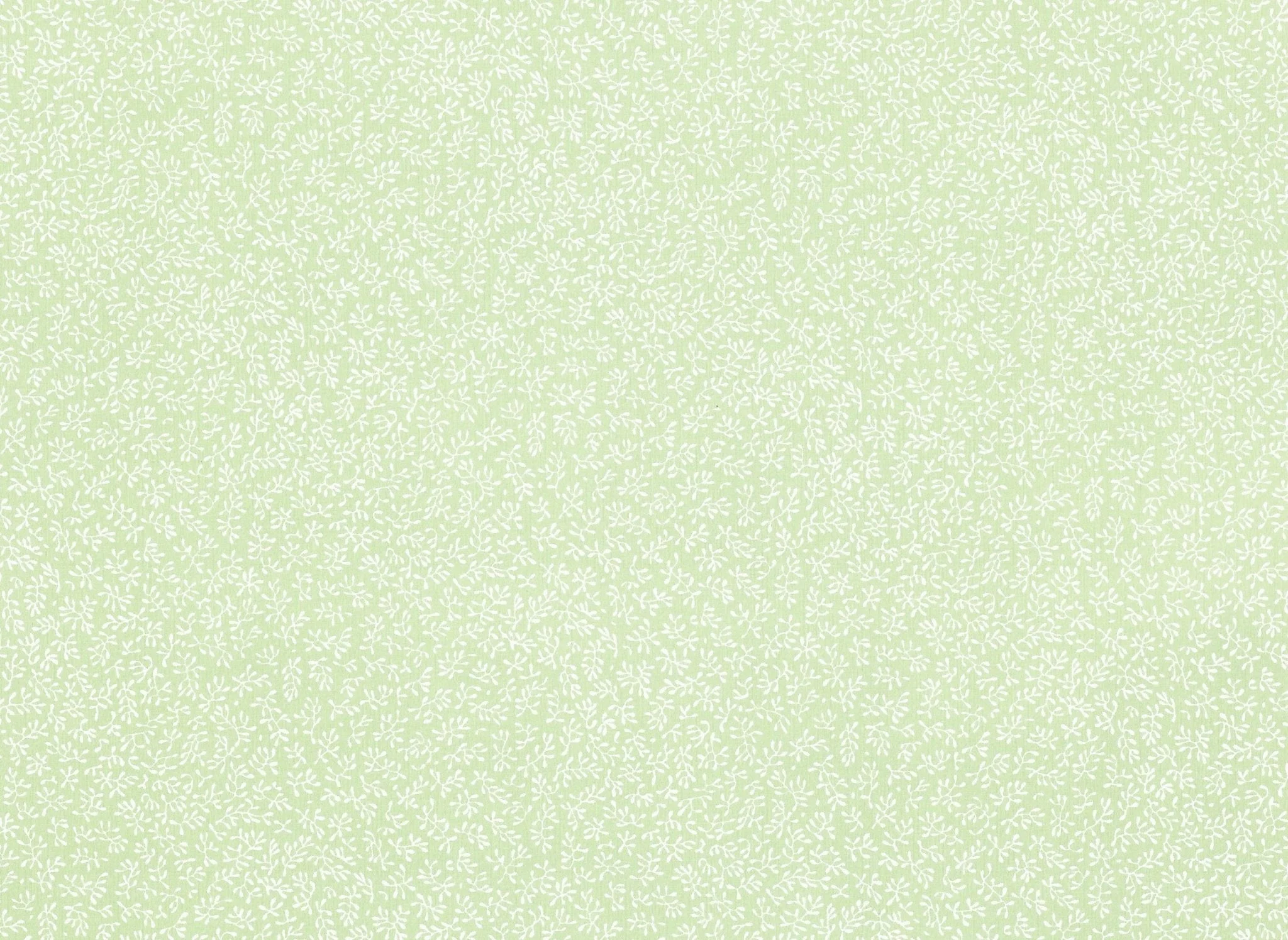 Dollhouse Wallpaper Brodnax Sage Green & White "Conservatory" 1:12 Scale Miniature