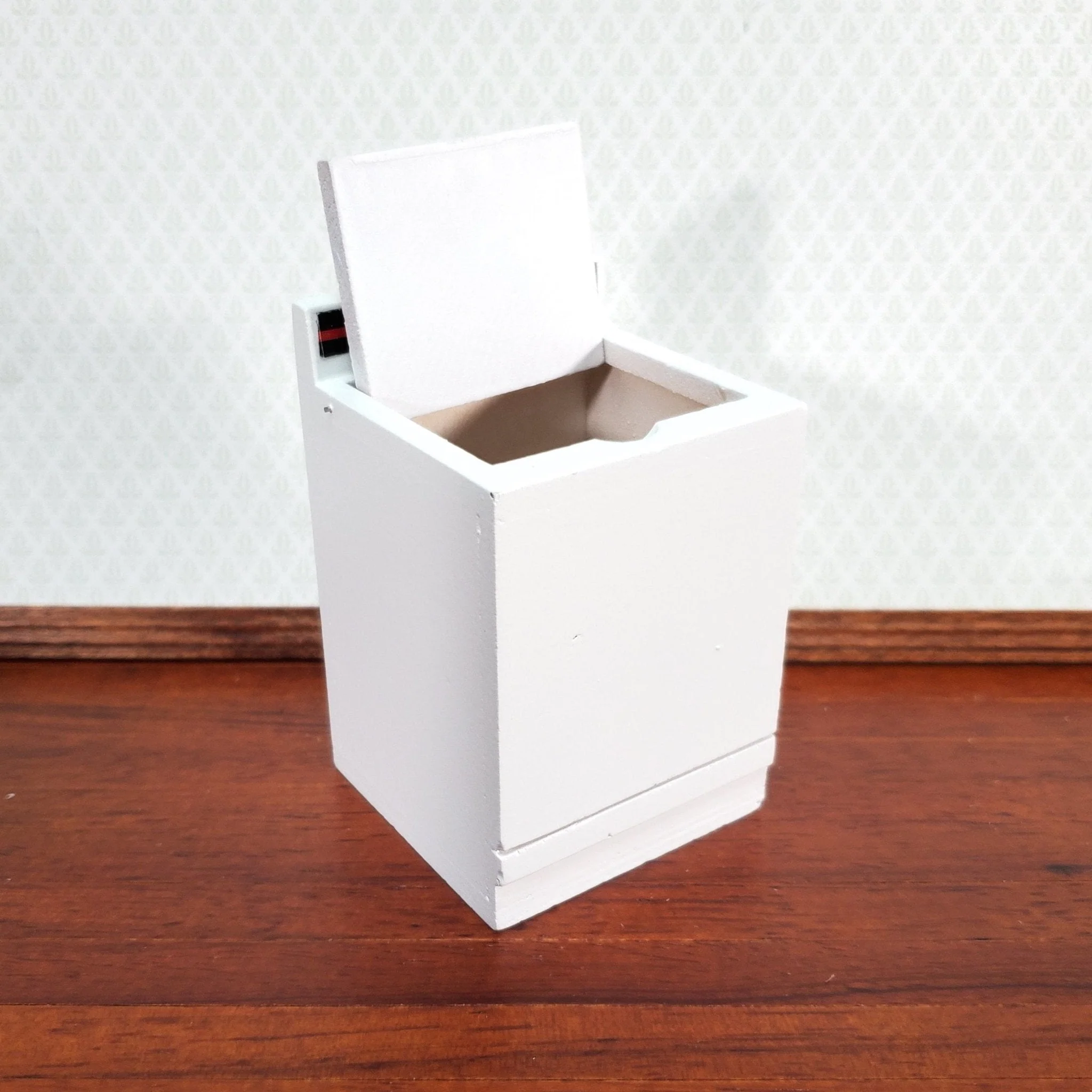 Dollhouse Washing Machine in WHITE Modern Top Load 1:12 Scale Furniture - Image 3