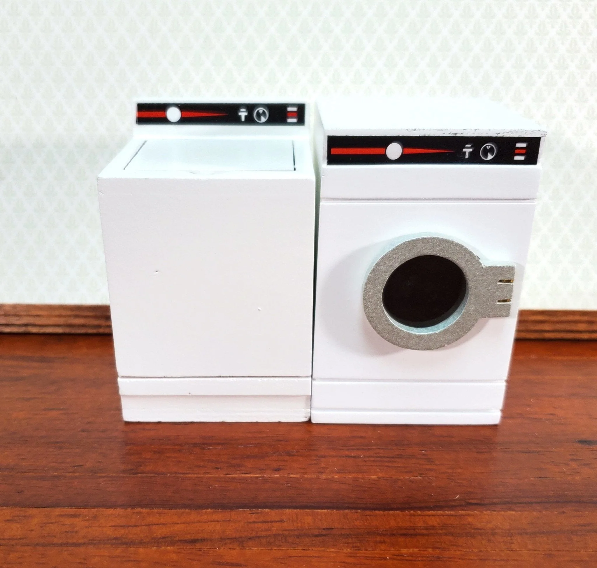 Dollhouse Washing Machine in WHITE Modern Top Load 1:12 Scale Furniture - Image 4