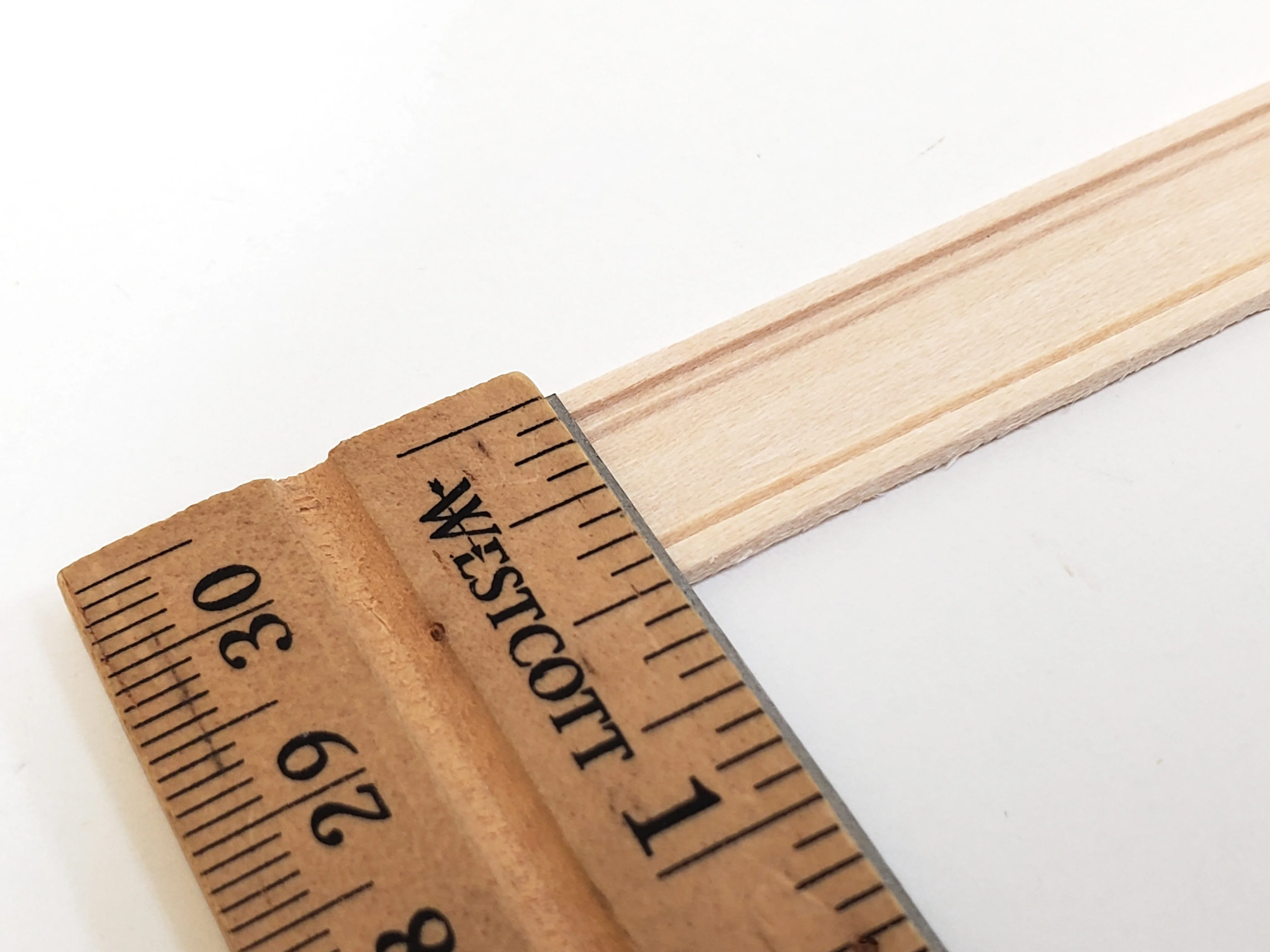 Dollhouse Window Door Casing or Baseboard Molding 1/2" wide x 18" long NE930 - Image 3