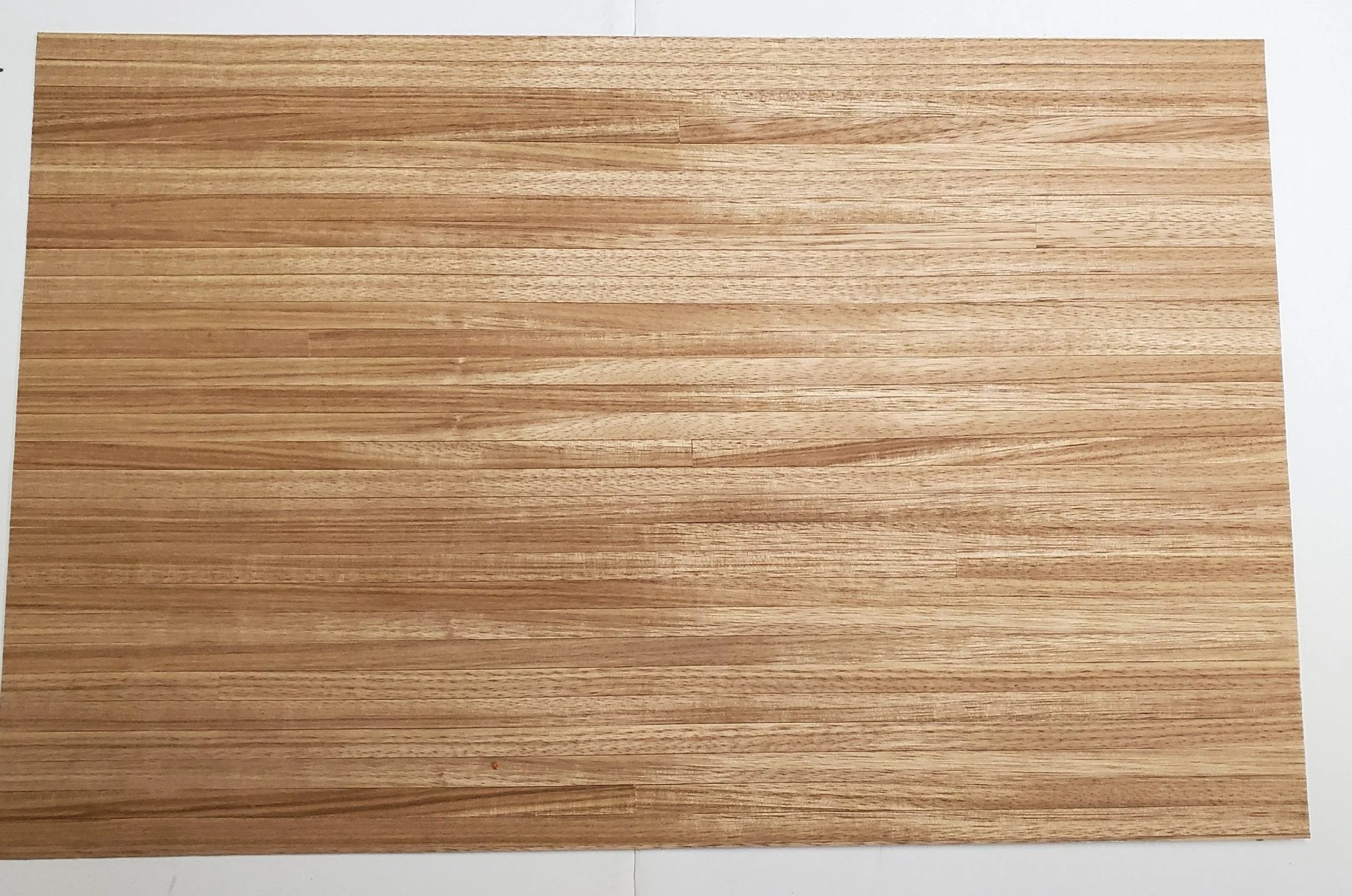 Dollhouse Wood Floor Weathered Oak Real Wood Peel & Stick 1:12 Scale 17" x 11"