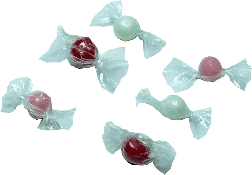 Dollhouse Wrapped Gumballs Valentines Day 1:12 Scale Miniature Food Treats