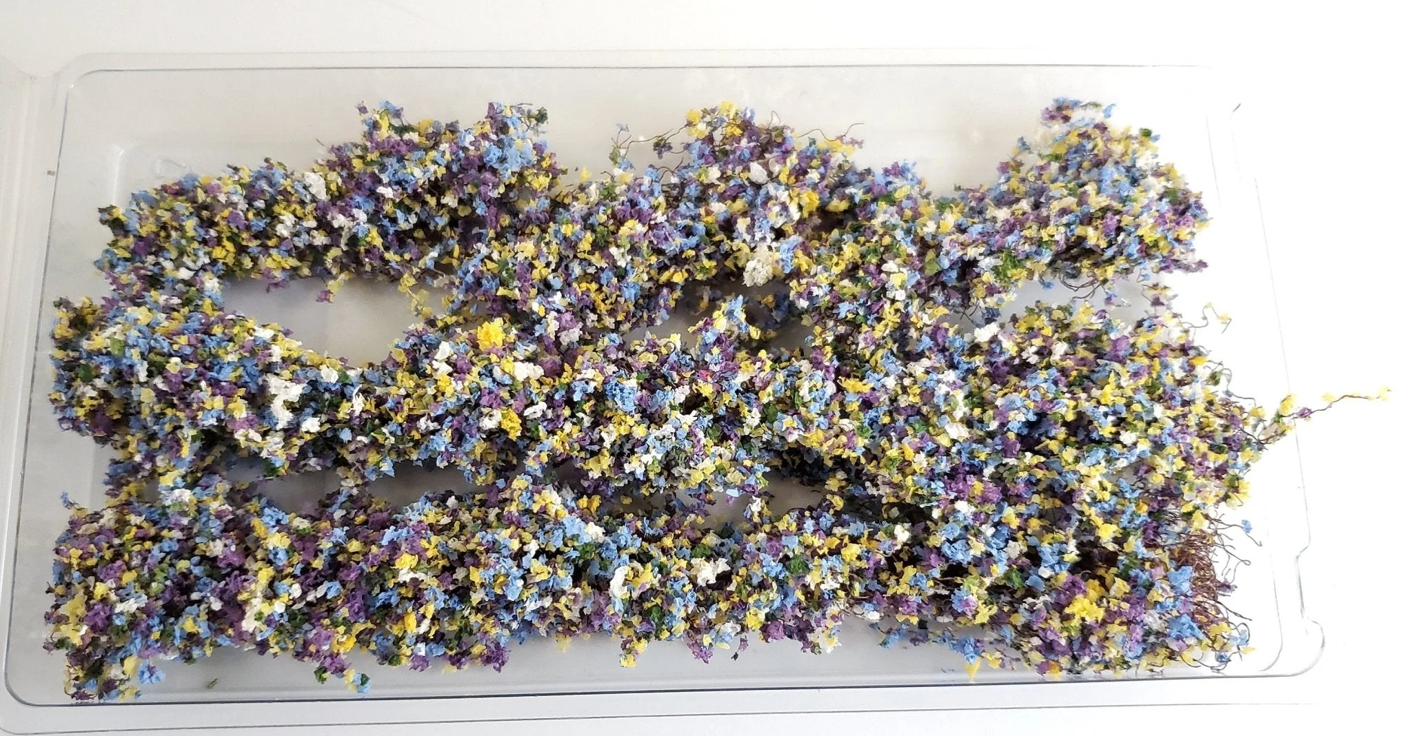 Flowering Shrubs Bushes Plants Purple Yellow White Model RR Dioramas Dollhouses Scenery - Image 4