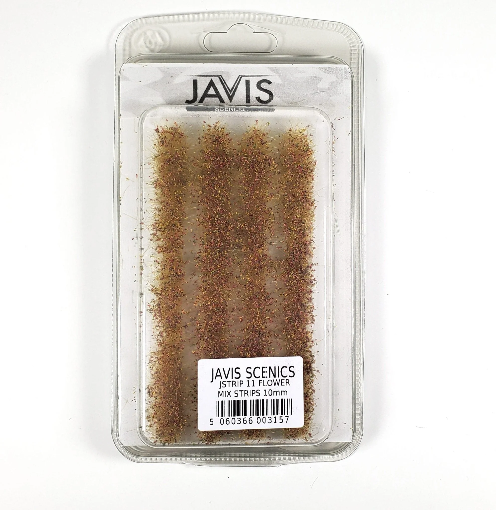 Javis Flower Strips Mixed Shrubs Plants Model RR Dioramas Dollhouses Grass Scenery