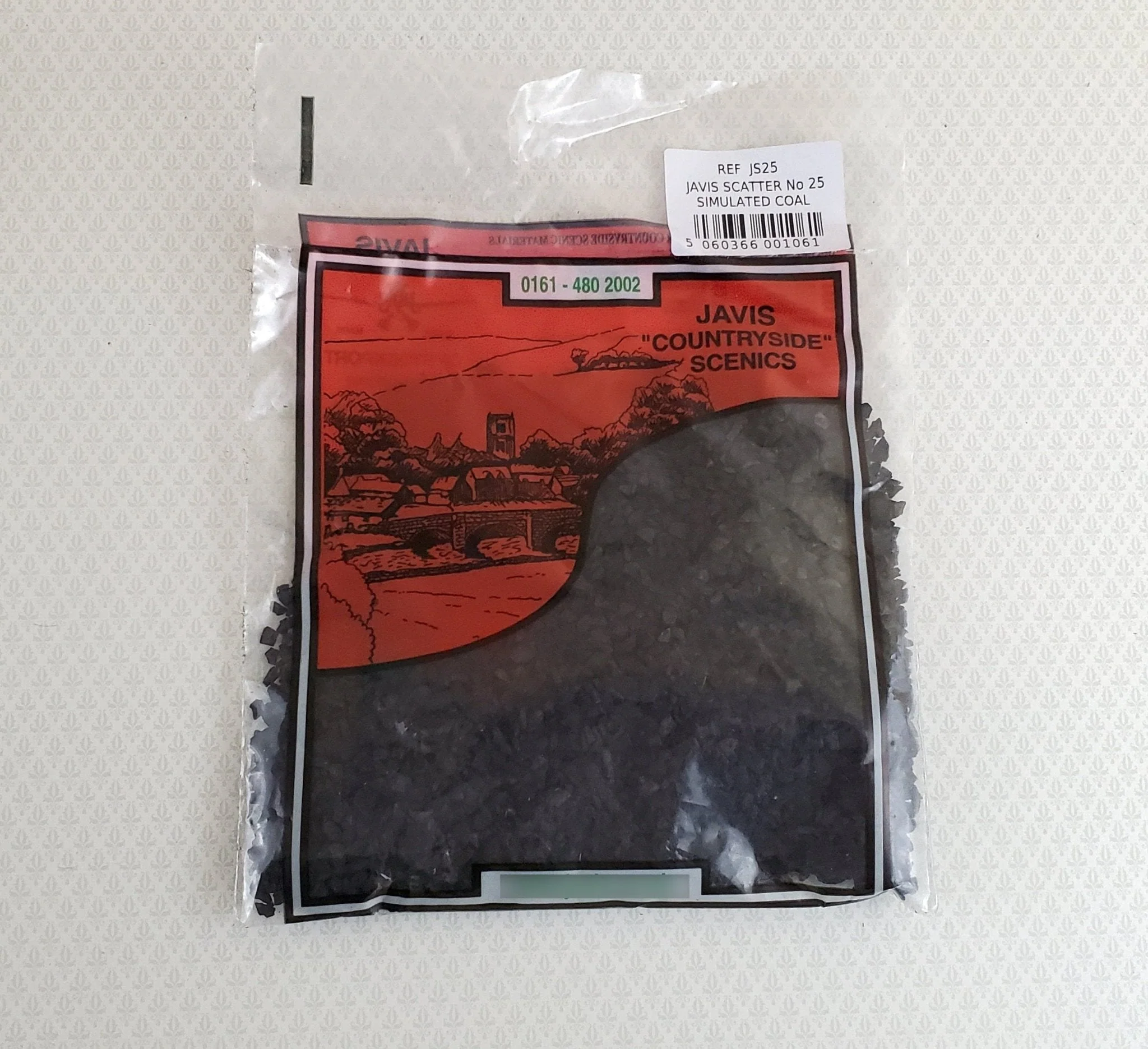 Javis Simulated Coal Chippings Javis Scatter JS25 Model RR Dioramas Scenery