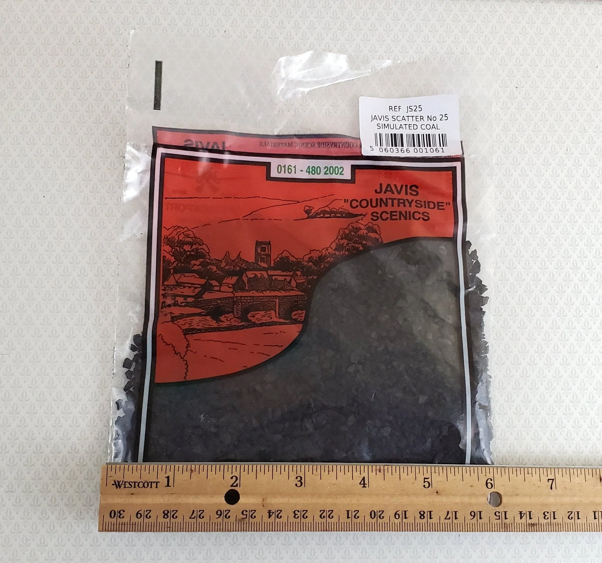 Javis Simulated Coal Chippings Javis Scatter JS25 Model RR Dioramas Scenery - Image 3