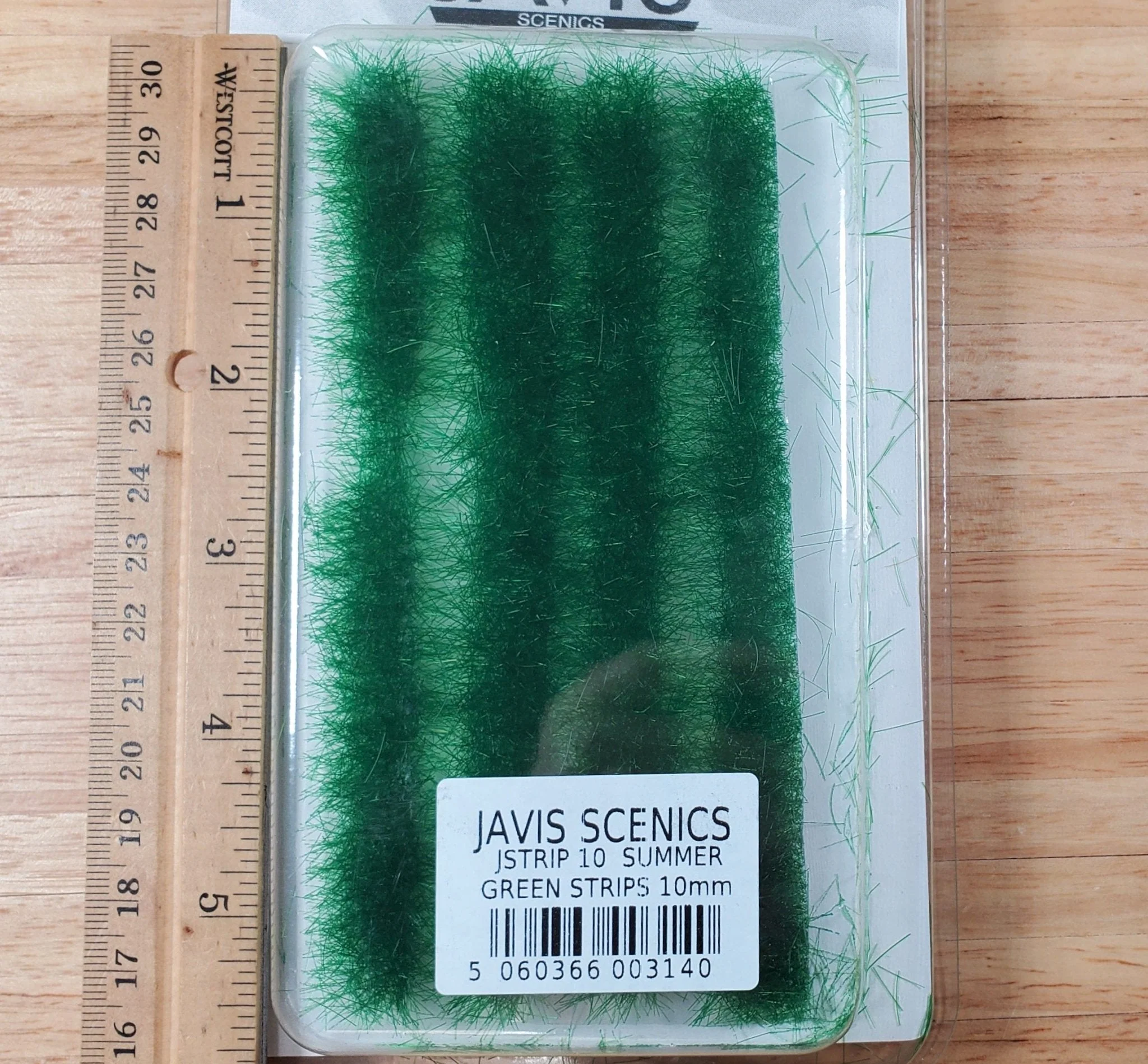 Javis Summer Grass Green Strips Model RR Dioramas Dollhouses Scenery JSTRIP10 - Image 3