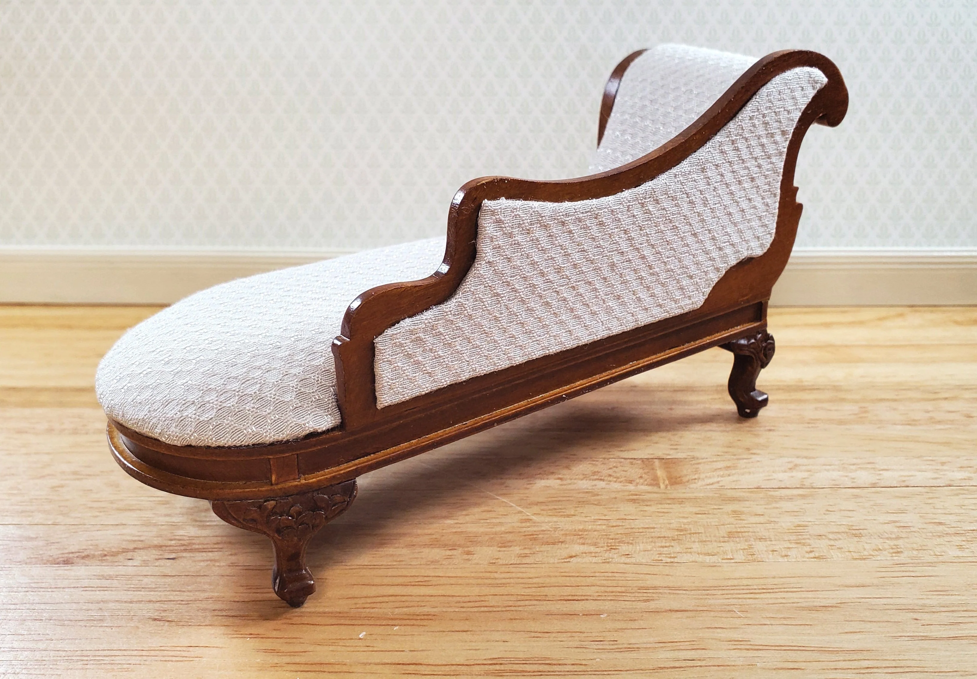 JBM Dollhouse Chase Lounge Sofa French Victorian1:12 Miniature Furniture Couch - Image 3