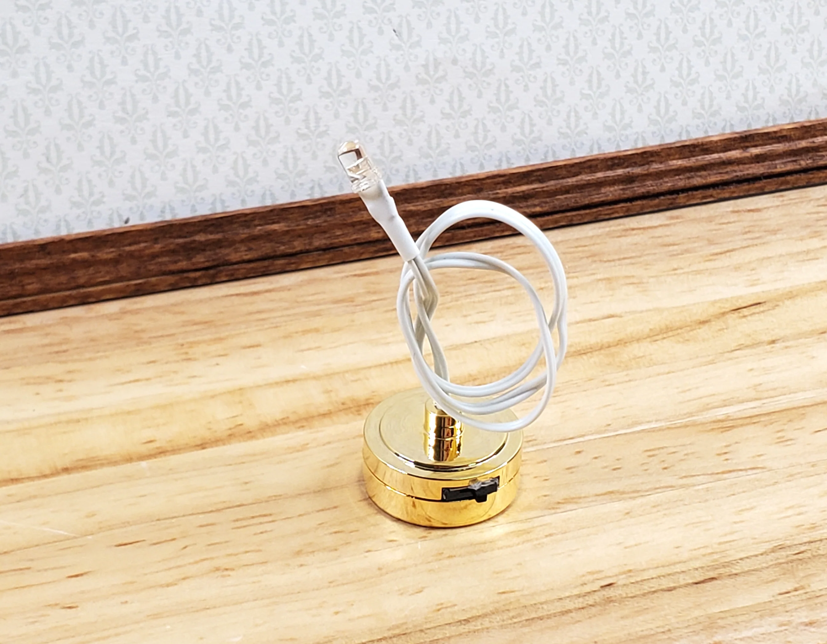Miniature Battery Light Bulb on String Bright White Light Fairy Light Dollhouses - Image 3