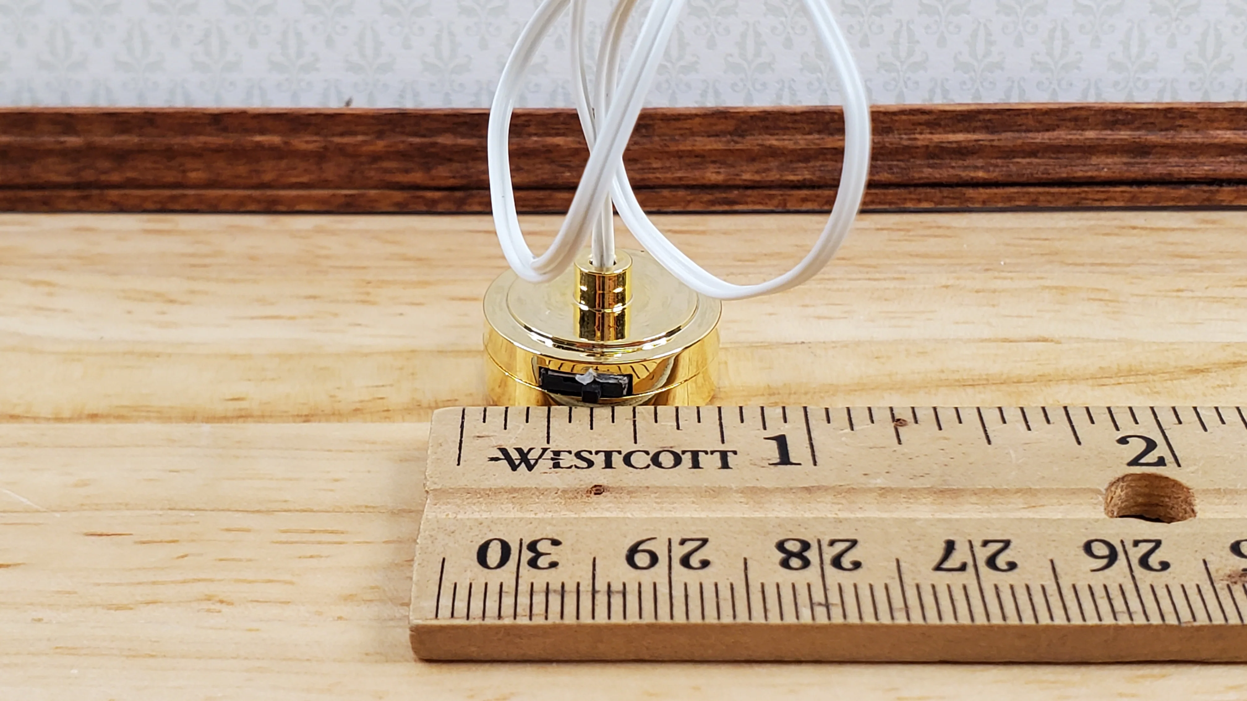 Miniature Battery Light Bulb on String Bright White Light Fairy Light Dollhouses - Image 5