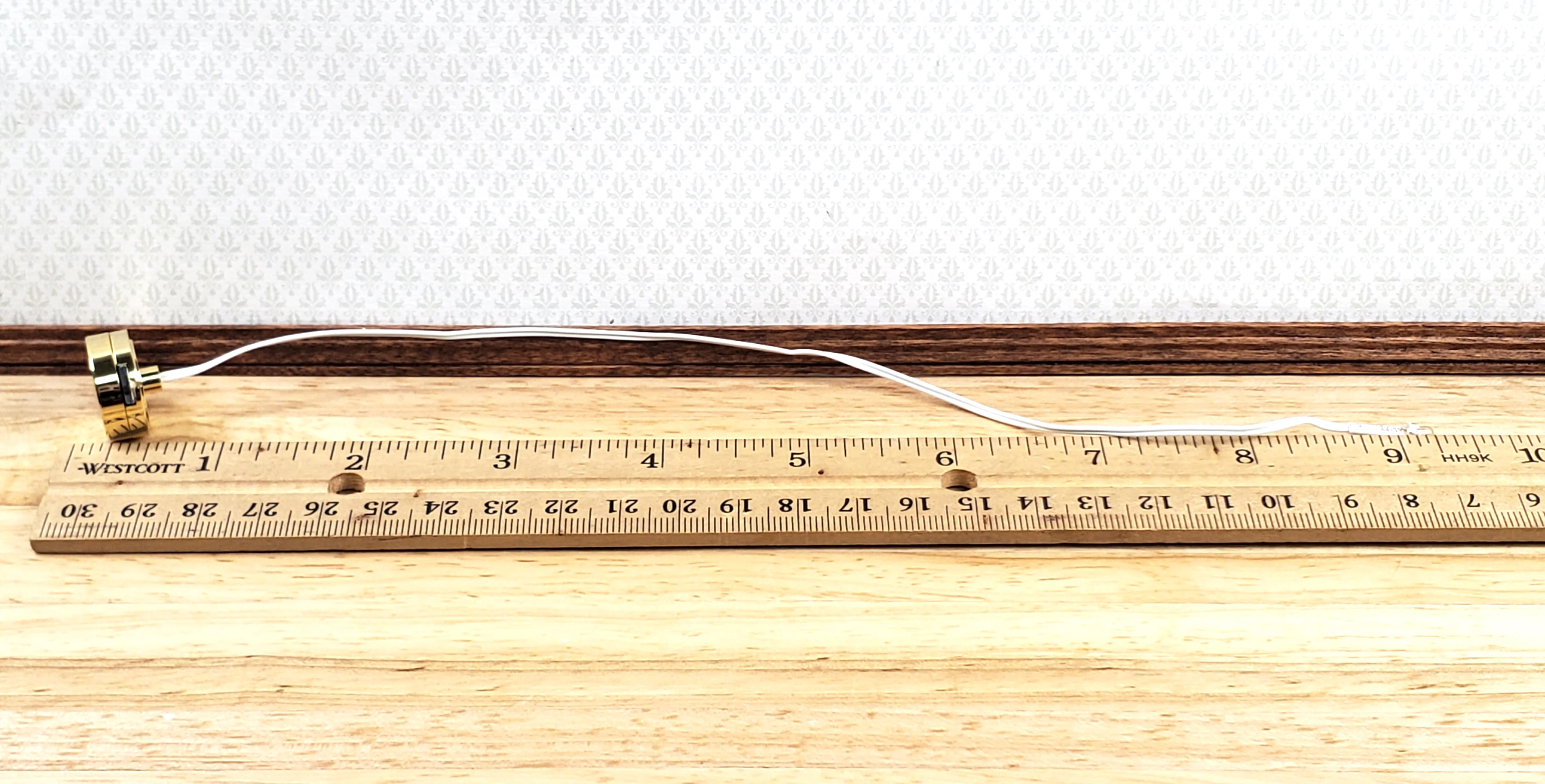 Miniature Battery Light Bulb on String Bright White Light Fairy Light Dollhouses - Image 6