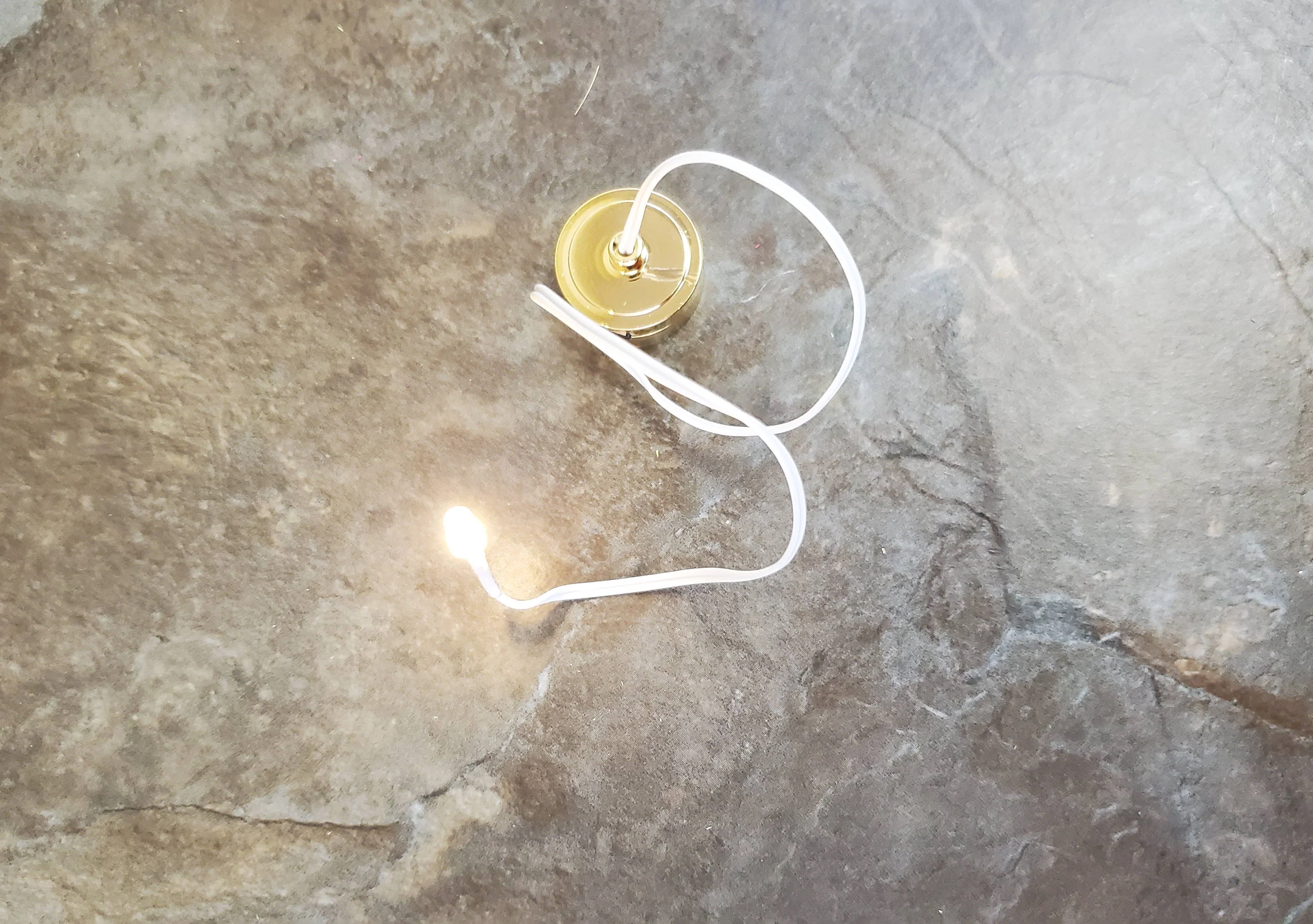 Miniature Battery Light Bulb on String Warm Light Fairy Light Dollhouses - Image 2