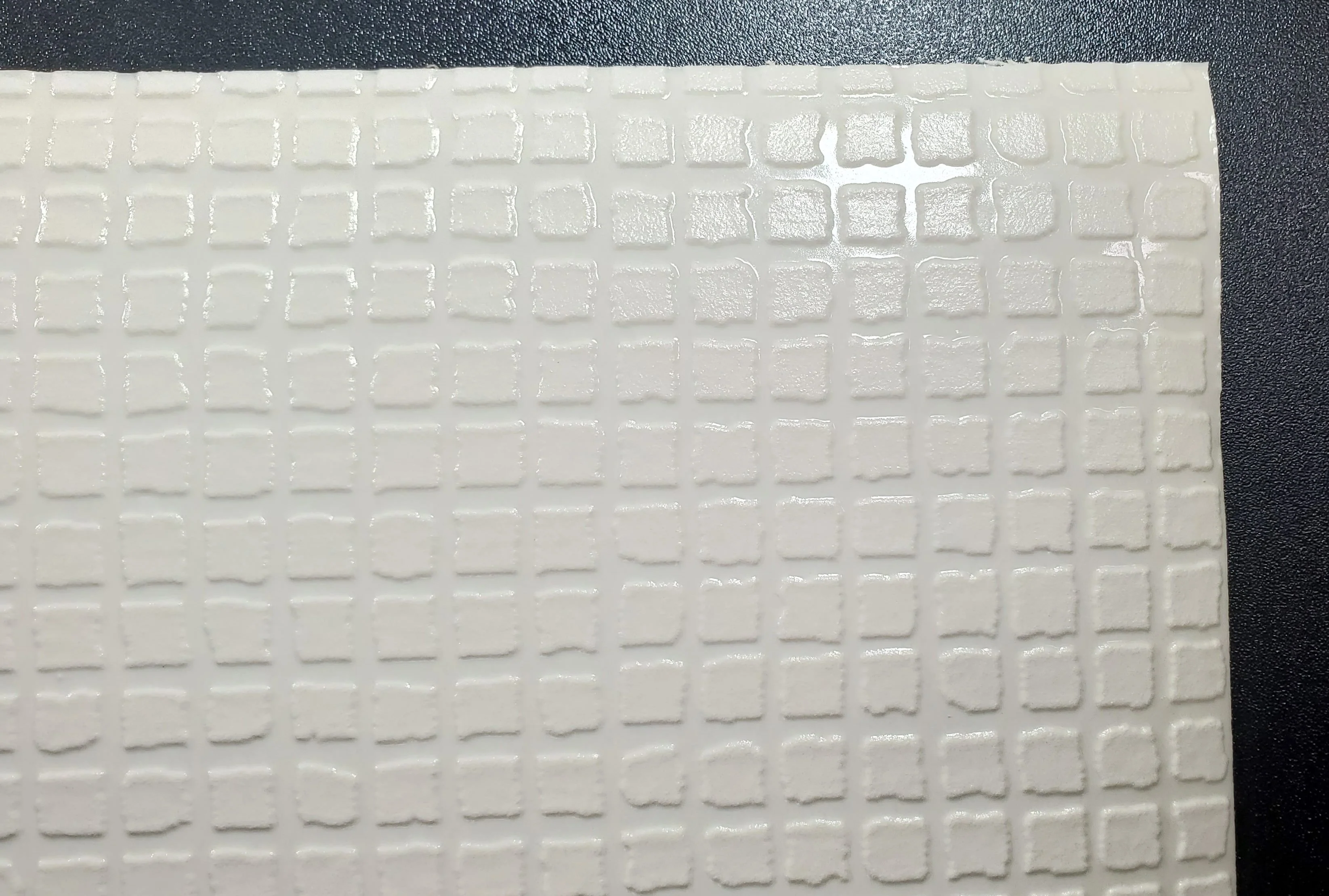 Miniature Dimensional Cream Tile Squares Flooring 1:12 Scale Model Scenery
