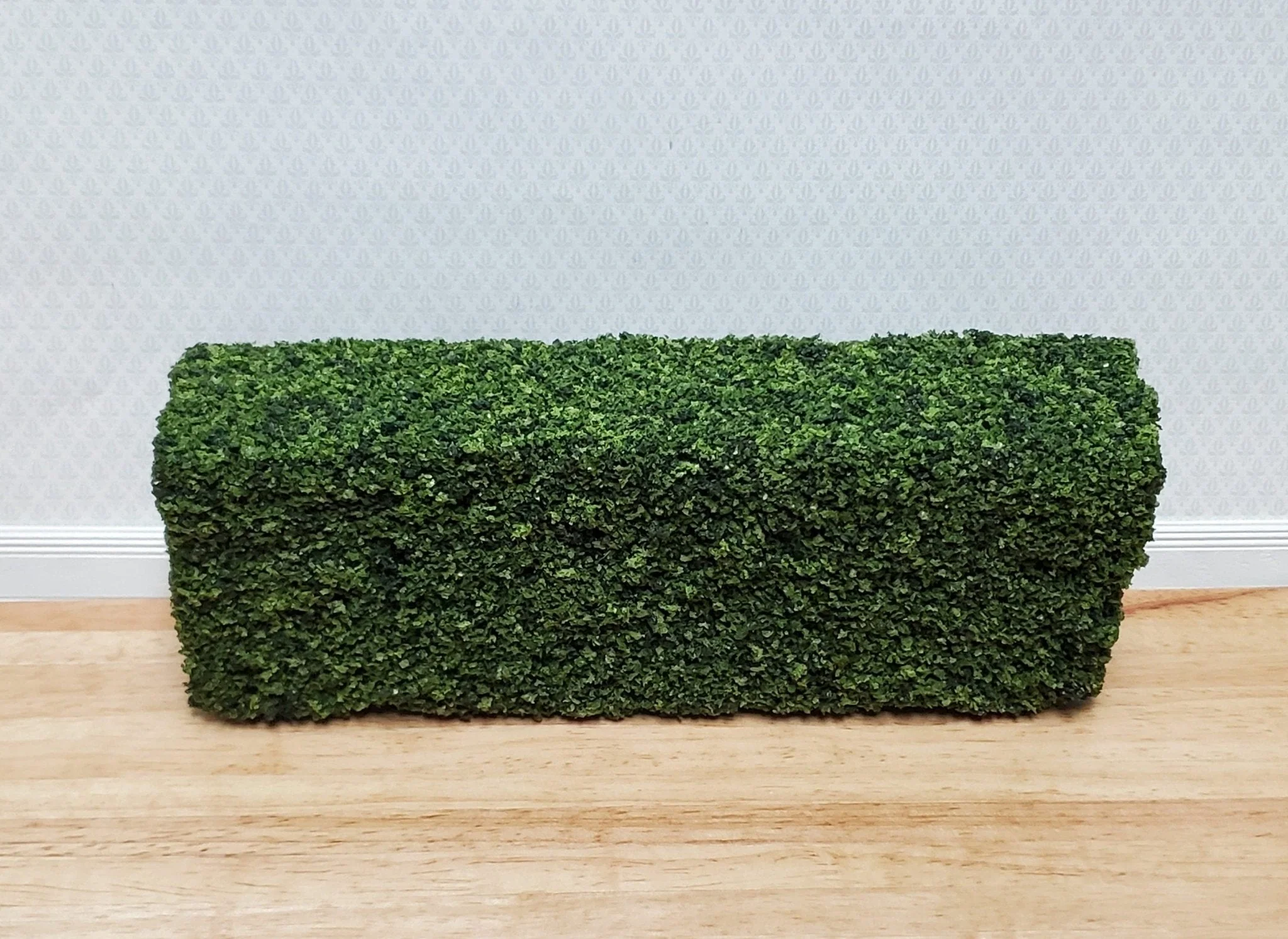 Miniature Large Green Hedge Model RR Dioramas Dollhouses Scenery Prop