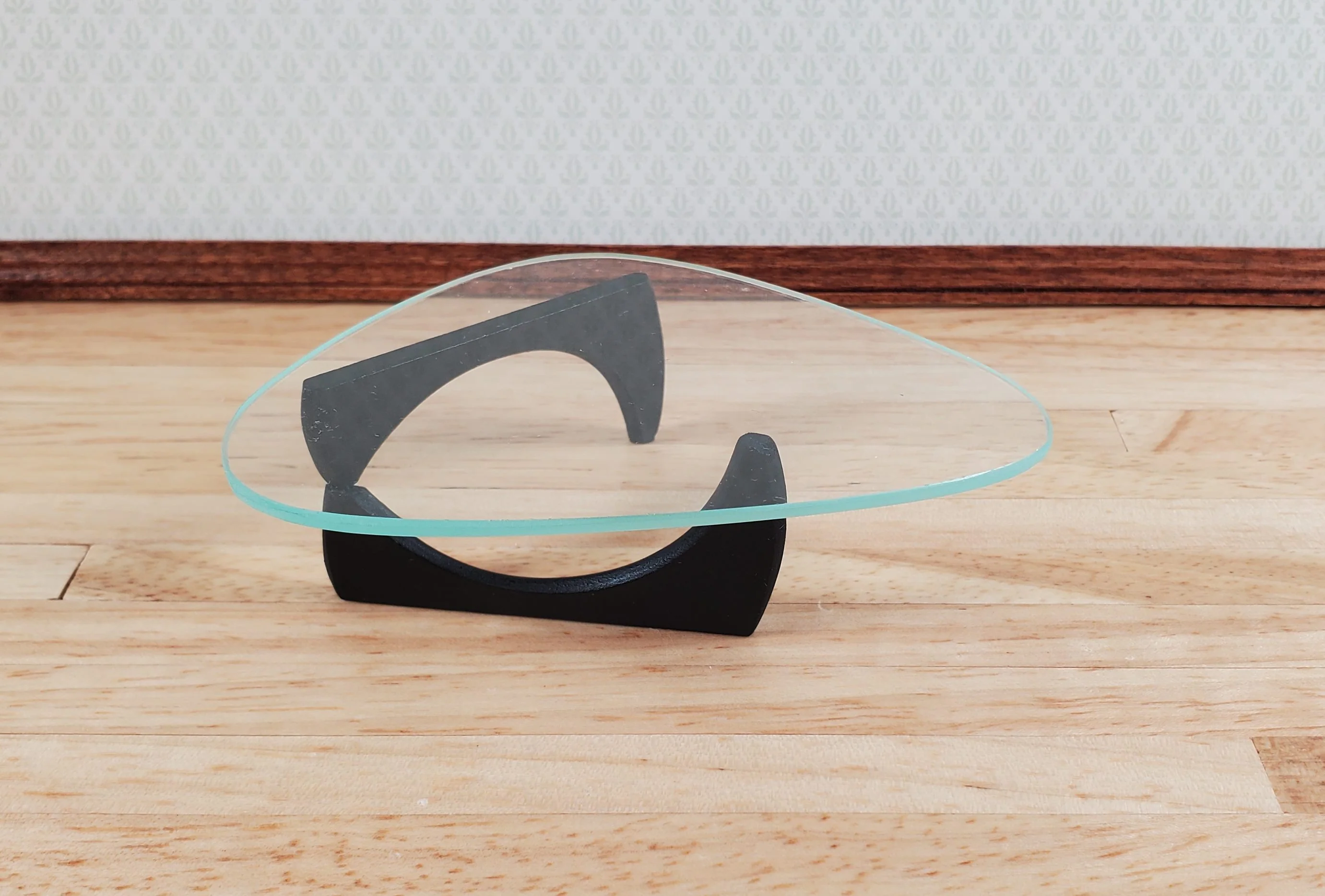 Modern Wassily Style Living Room Set Sofa 2 Chairs Coffee Table Black Leather by Warren Richardson - Image 6