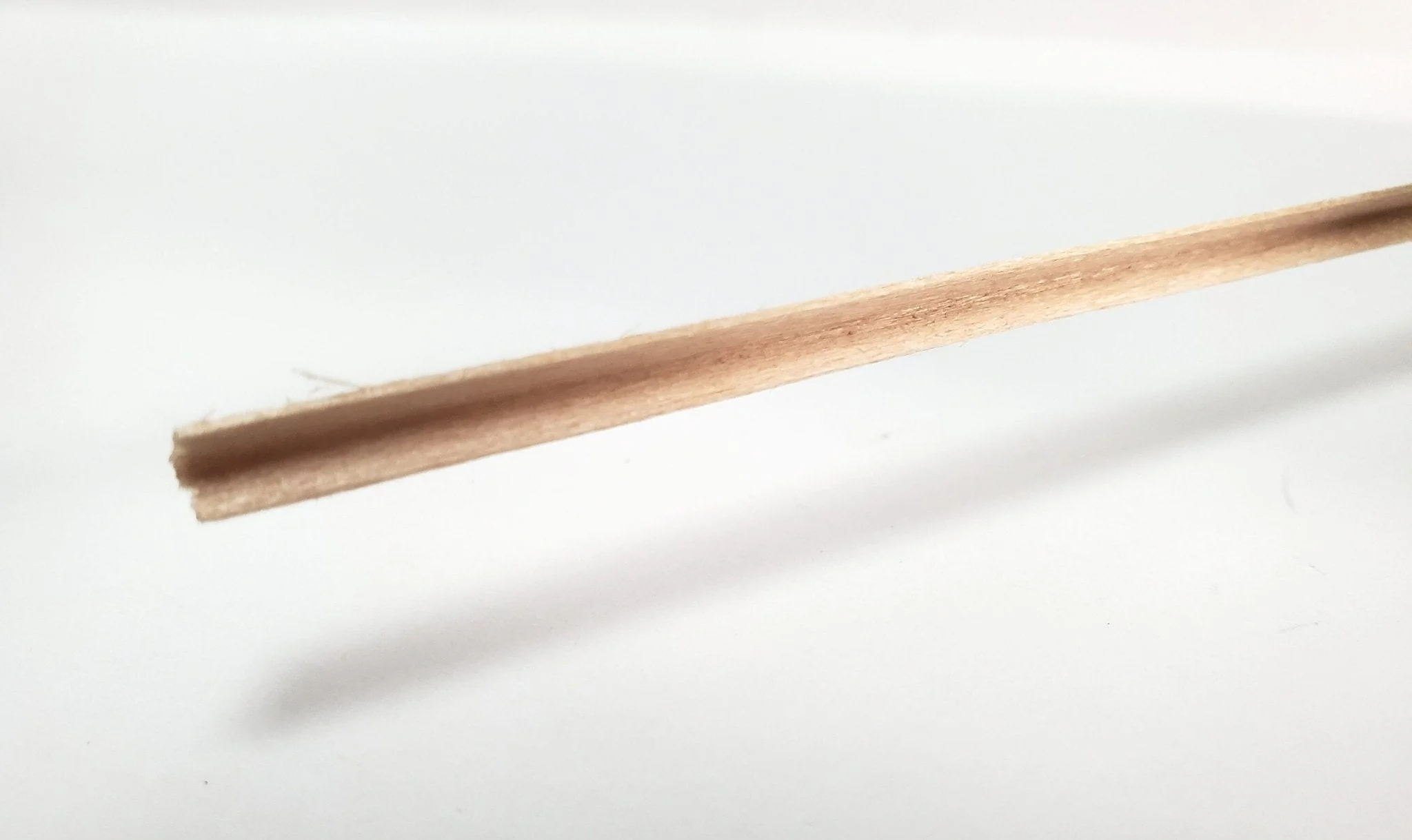 Tiny Corner Angle Trim Molding 1/8" x 1/8" x 18" long NE504 Scale Model Building - Image 2