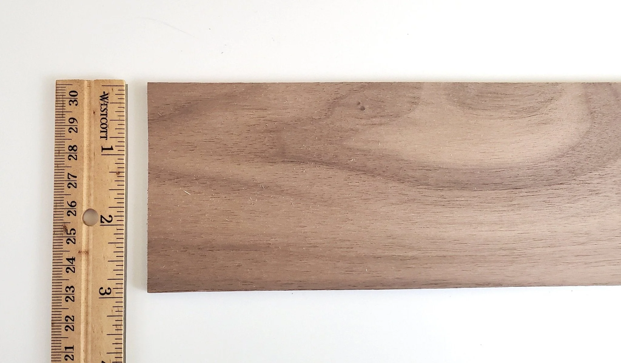 Walnut Wood Sheet Plank 3/32" x 3" x 12" long Woodworking Kiln Dried Sanded - Image 4