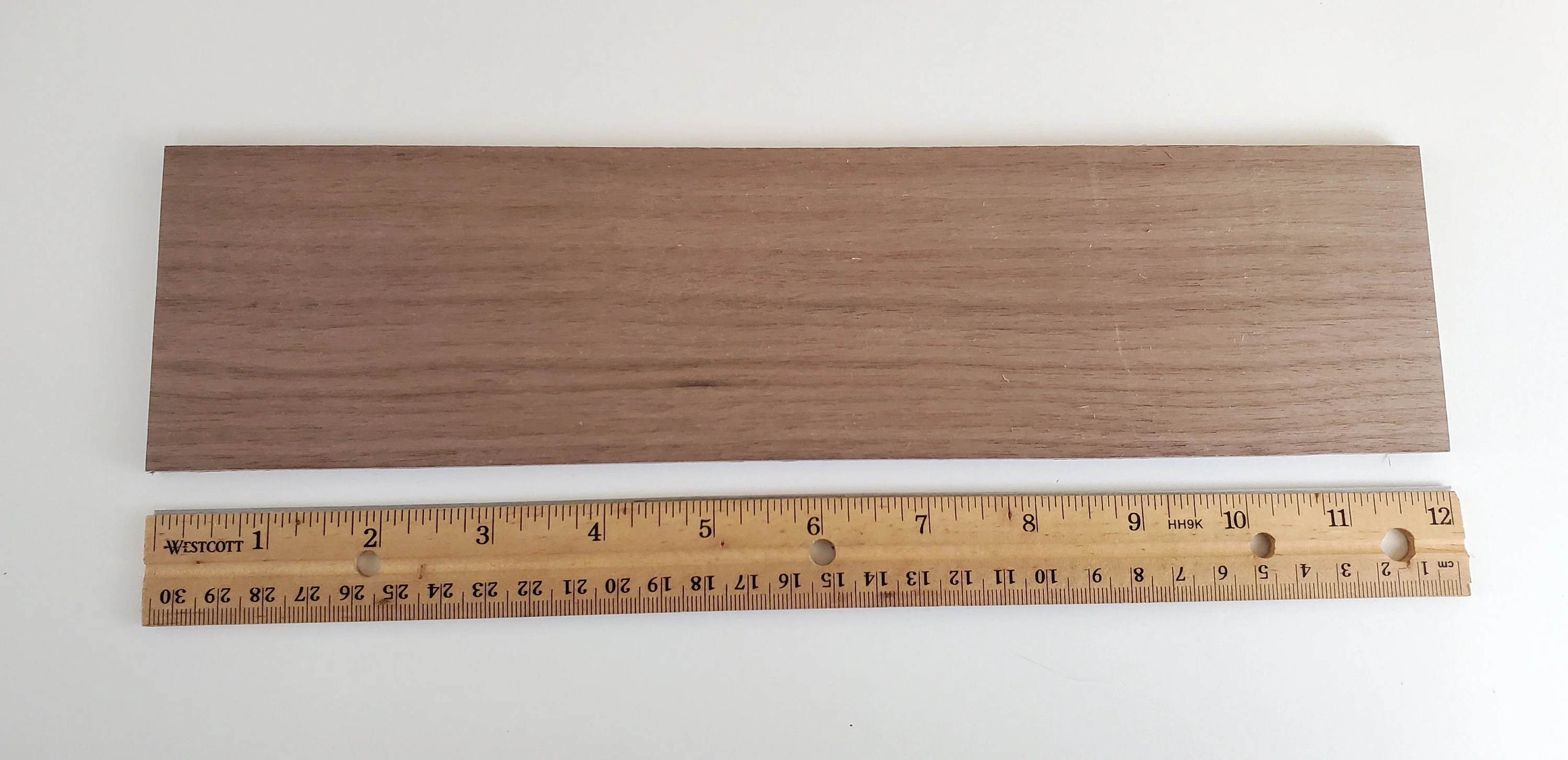 Walnut Wood Slat Plank 1/4" Thick x 3" Wide x 12" Long Kiln Dried Woodworking - Image 3